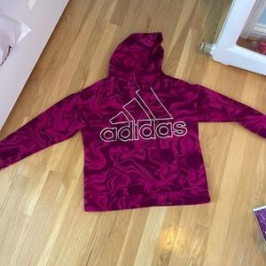 Adidas youth girls hoodie size XL 16
